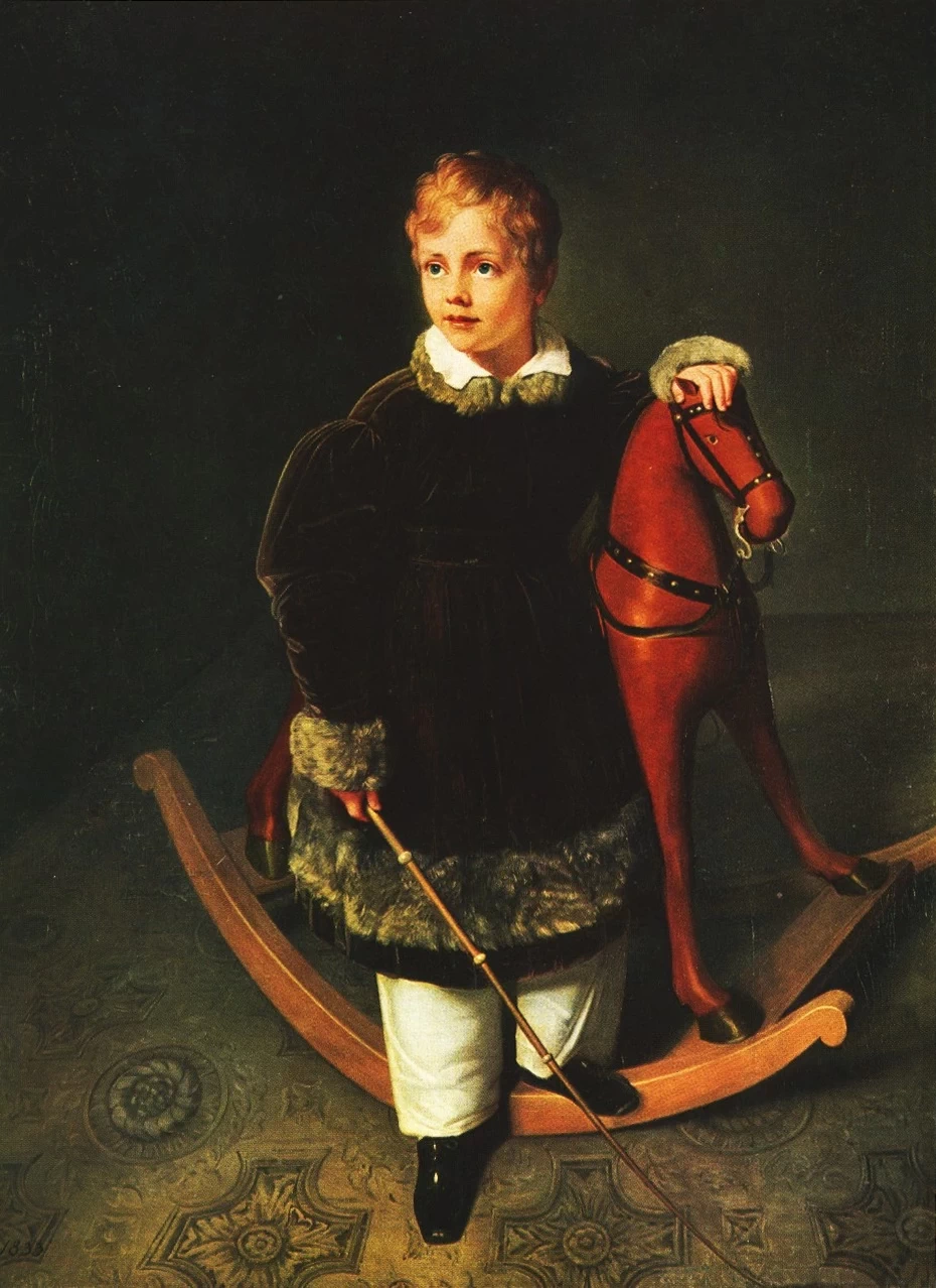Re Alberto di Sassonia da bambino - Staatliche Kunstsammlungen Dresden